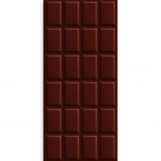 BARRA DE CHOCOLATE 70% CACAO 80 GR