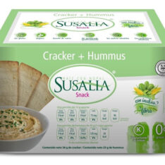CRACKER + HUMMUS