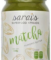 CREMA DE ALMENDRA CON MATCHA