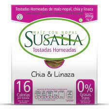 TOSTADA CHIA LINAZA DE MAIZ Y NOPAL 200